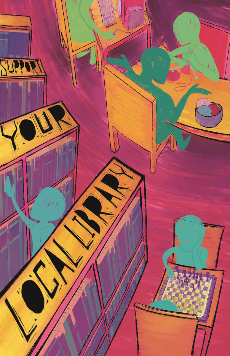 Support Your Local Library - digital
