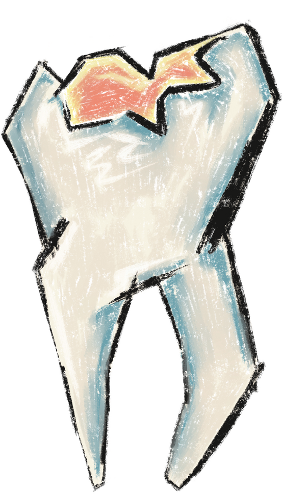 Logan Basil tooth logo